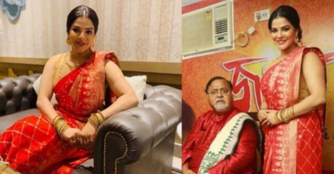 arpita-mukherjee-bengal Arpita Mukherjee, Arpita with Partha Chatterjee.