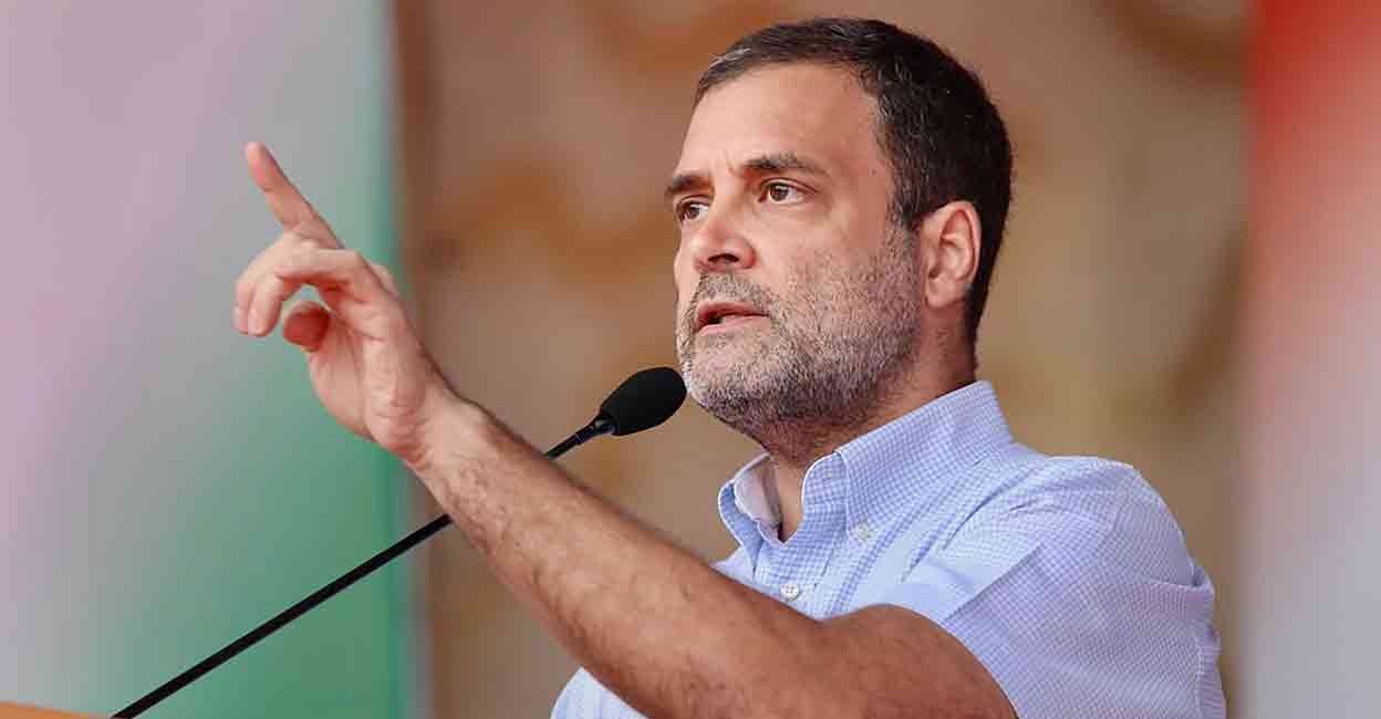 Rahul Gandhi. Photo: PTI