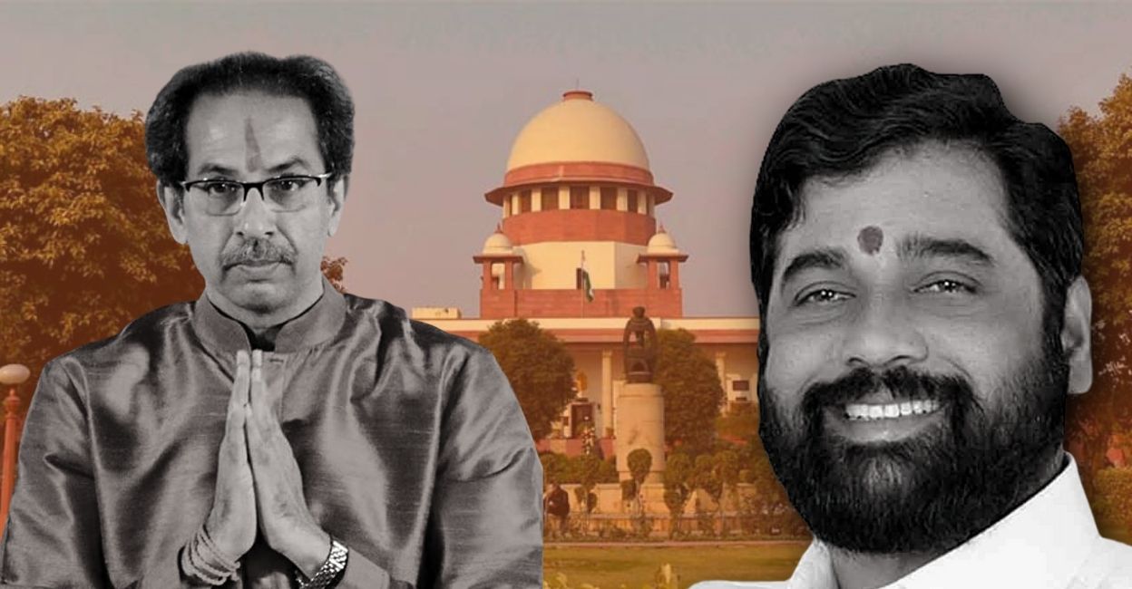 Uddhav Thackeray, Eknath Shinde. Image: Onmanorama