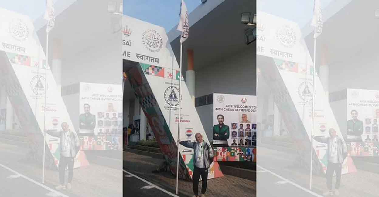 Taliban flag goes up in Chennai's Chess Olympiad venue