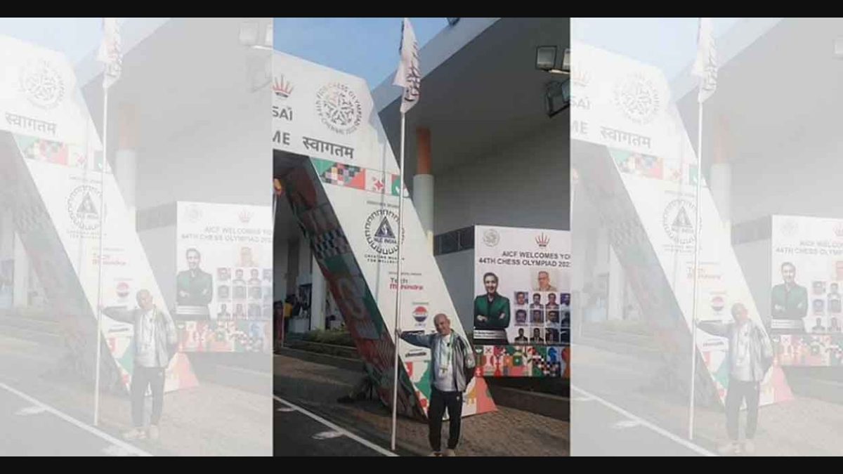 Taliban flag goes up in Chennai's Chess Olympiad venue
