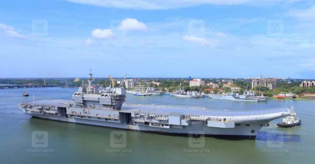 INS Vikrant. Photo: E V Sreekumar