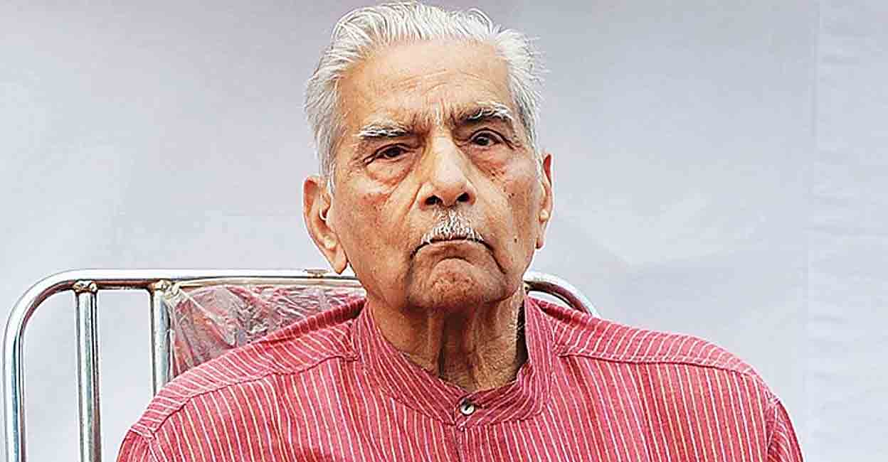 Eminent lawyer and former law minister Shanti Bhushan no more