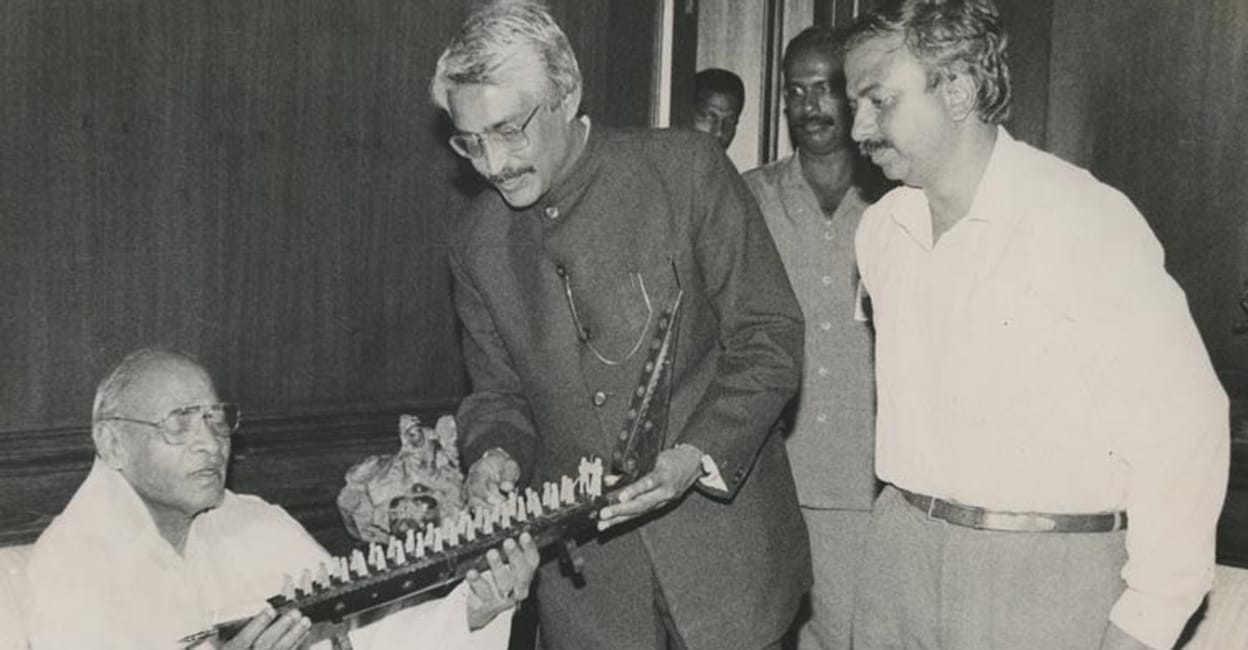Philp mathew, Sachidananda Murthy Photo: Manorama Archives