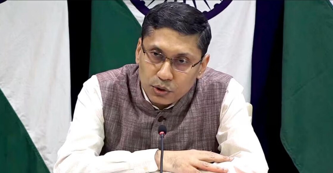 MEA spokesperson Arindam Bagchi. Photo: IANS/Twitter
