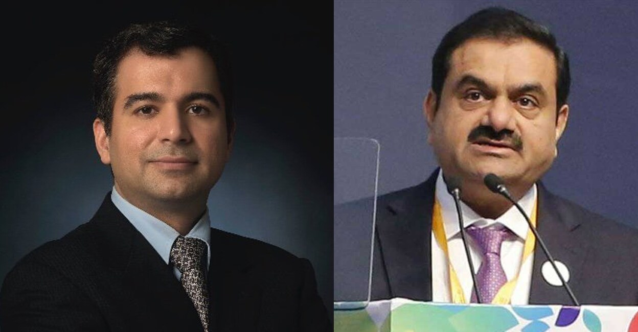 darshan-gautham-adani Darshan Hiranandani and Gautam Adani. Photo: Twitter/ @DarshanHira and File Image