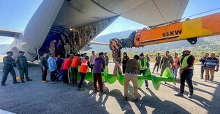 U'khand tunnel collapse: Heavy machine to drill through rubble airlifted, rescue ops on