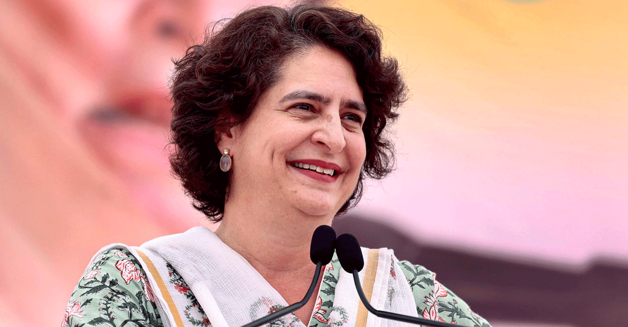 Congress leader Priyanka Gandhi Vadra. Photo: PTI