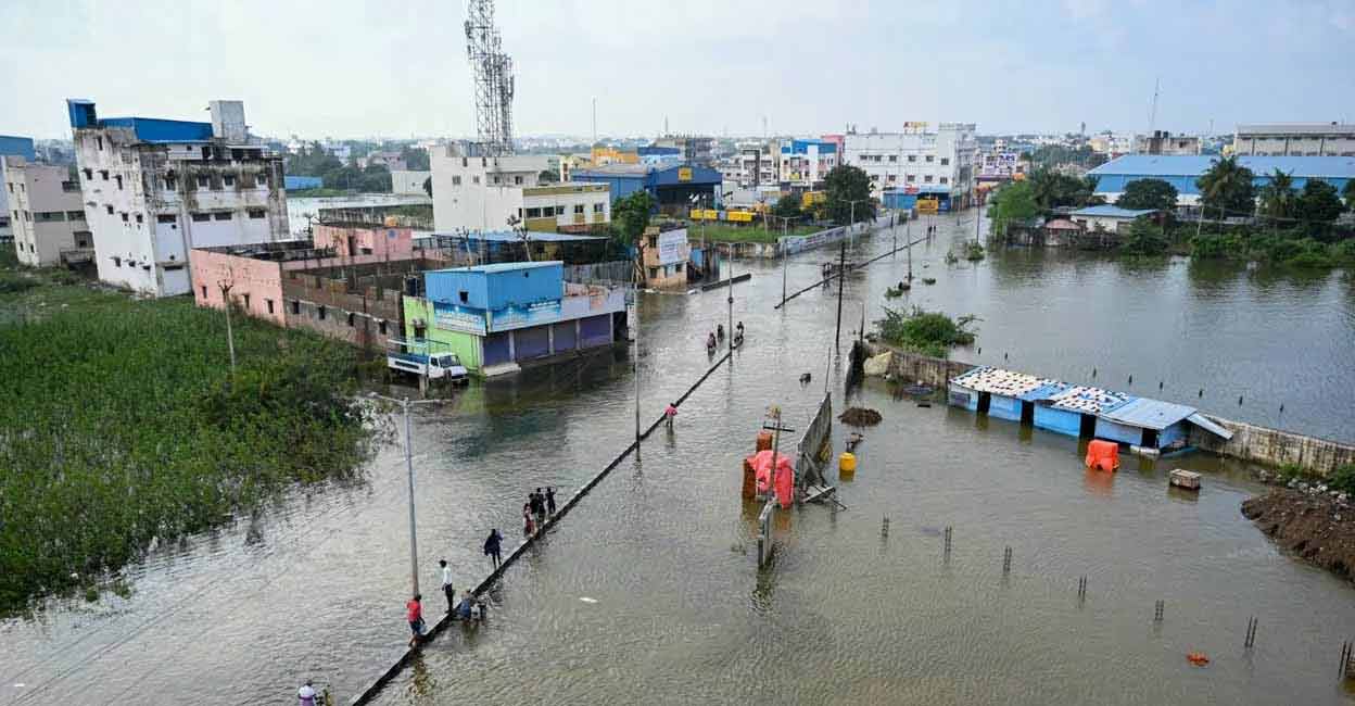 Cyclone Michaung: Rain wreaks havoc in Chennai, airport operations suspended till 11pm