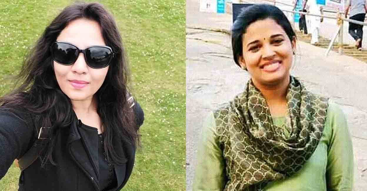 IPS officer and Karnataka State Handicrafts Development Corporation Managing Director Roopa D (Left), and IAS officer and Commissioner of Hindu Religious and Charitable Endowments Rohini Sindhuri Dasari (Right) had levelled allegations against each other. Photo courtesy: Facebook