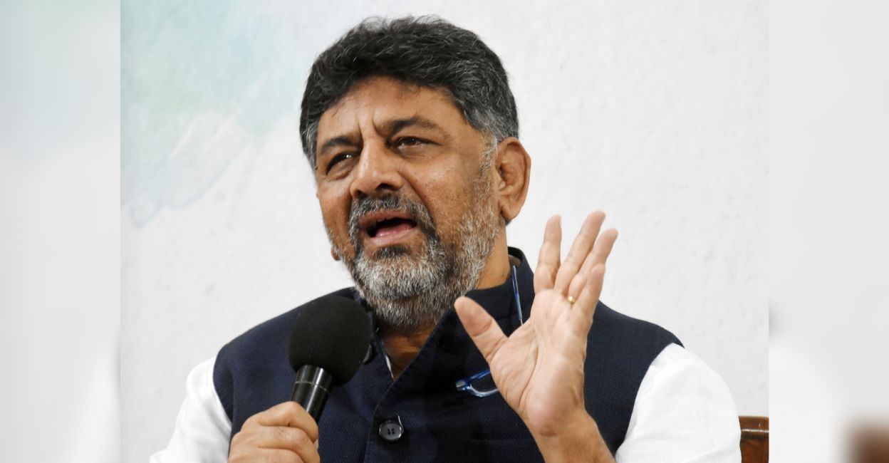 DK Shivakumar. Photo: IANS