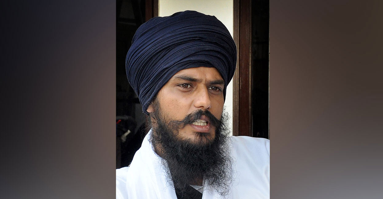 Punjab Police are planning to book Amritpal Singh under the provisions of the National Security Act (NSA). Photo: IANS