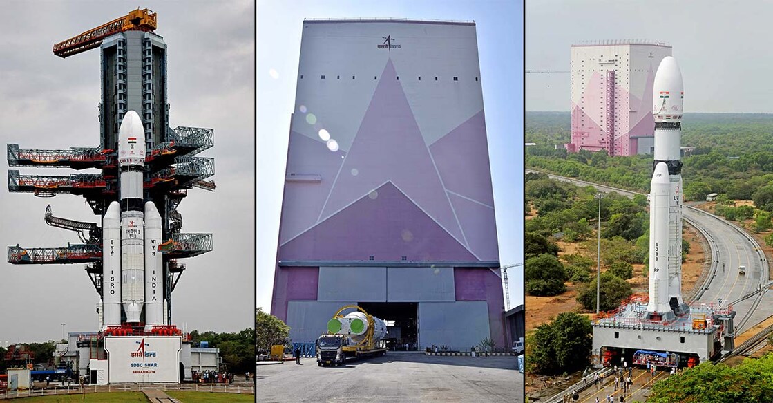 This is the sixth flight of LVM3 which was earlier known as Geosynchronous Satellite Launch Vehicle MkIII (GSLVMkIII). Photo: ISRO website