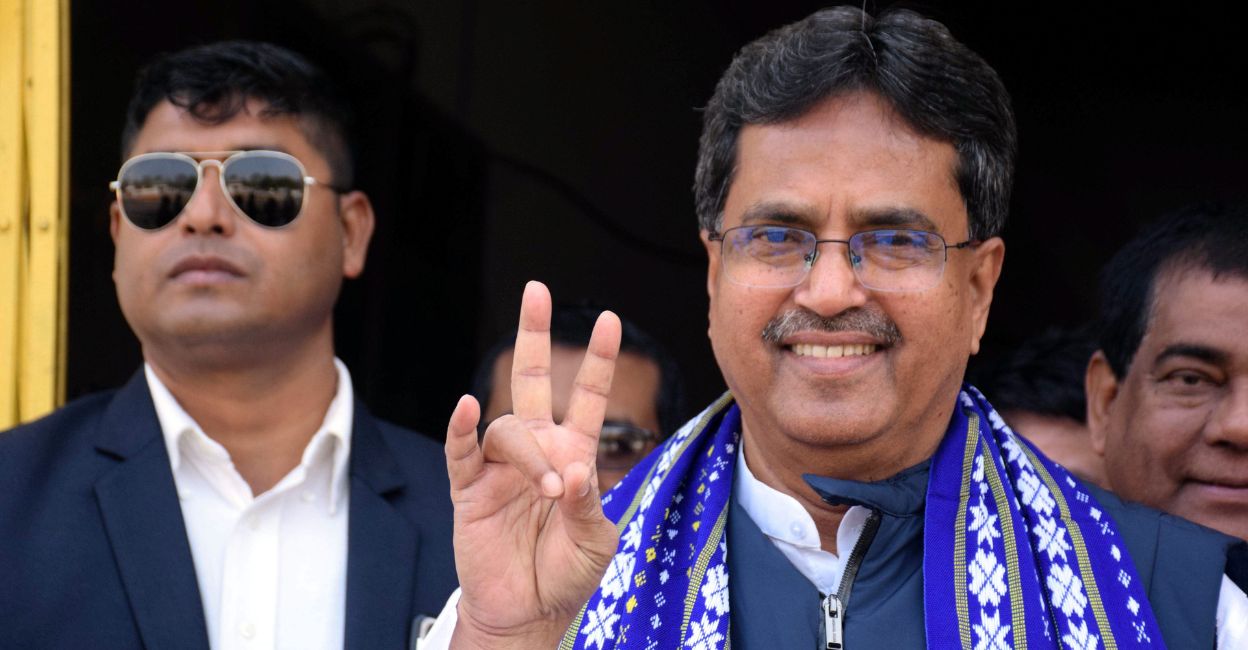 Tripura Chief Minster Manik Saha in Agartala on January 1, 2023. File Photo: PTI