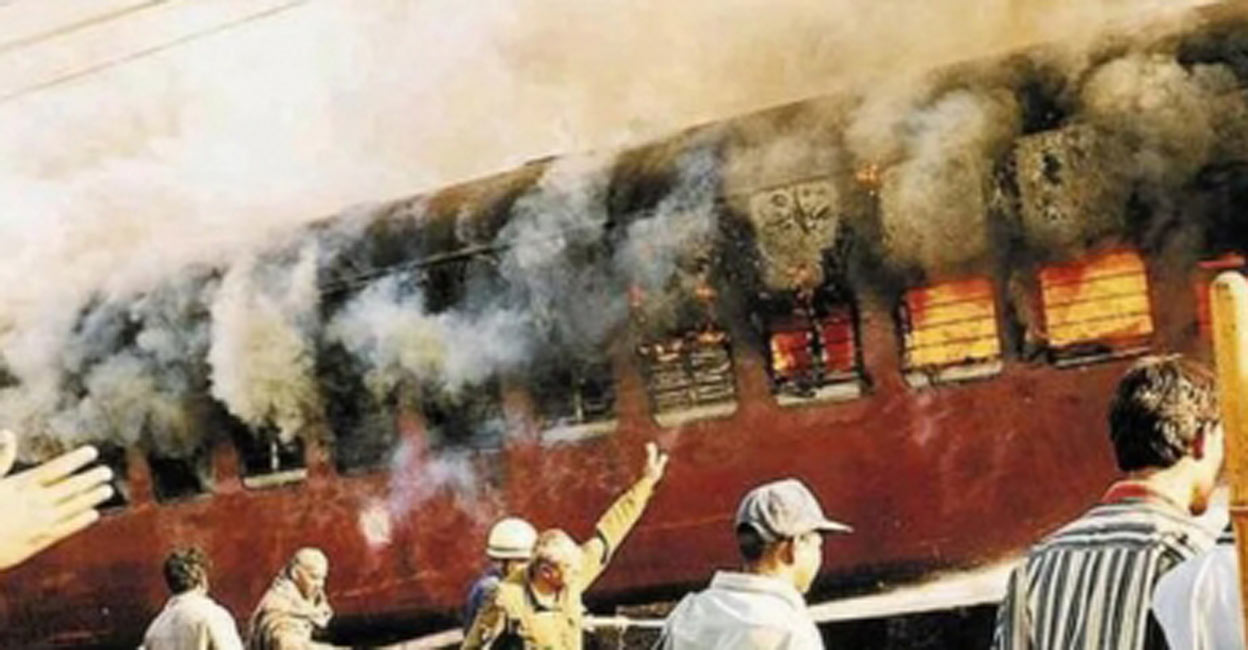 godhra Fifty nine people were killed when a coach of the train was burnt at Gujarat's Godhra in February 2002. Photo: IANS