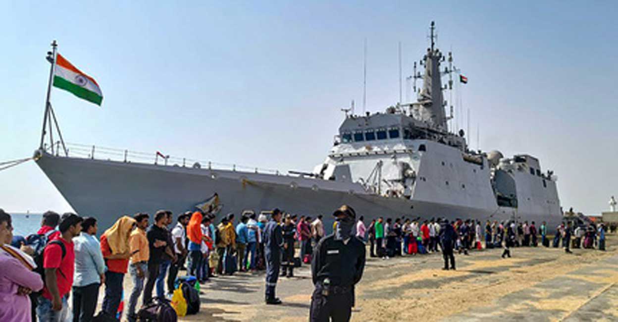 sudan-1 India on Monday launched 'Operation Kaveri' to bring back its nationals from Sudan. Photo: PTI