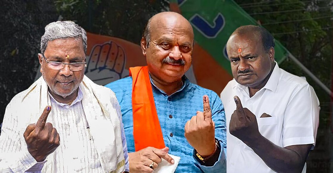 Karanataka elections The electoral fortunes of top leaders-- Chief Minister Basavaraj Bommai of the BJP, Congress heavyweights Siddaramaiah and DK Shivakumar and JD(S)' HD Kumaraswamy, among many others will be known on Saturday.