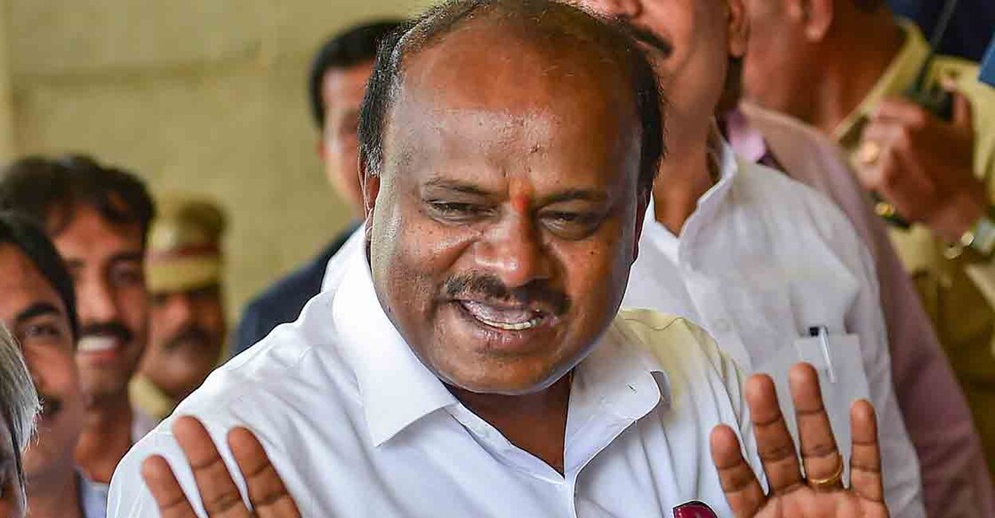  H D Kumaraswamy. File photo: PTI