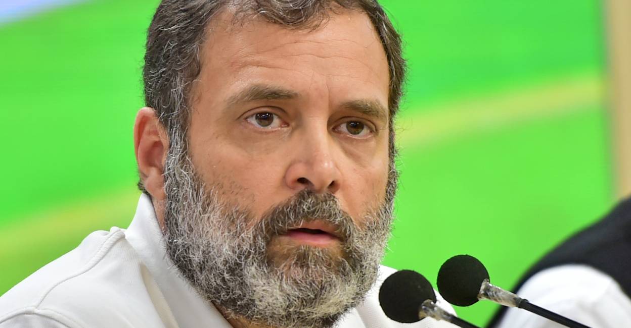 Rahul Gandhi. Photo: PTI