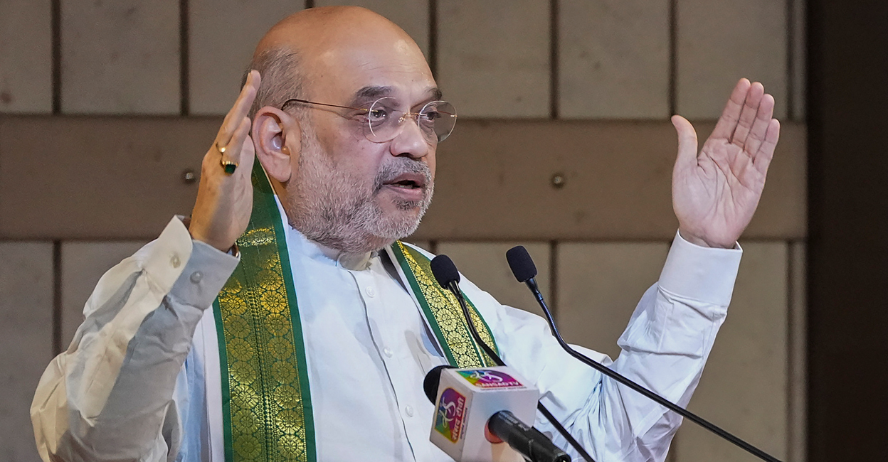 Union Home Minister Amit Shah. File photo: PTI