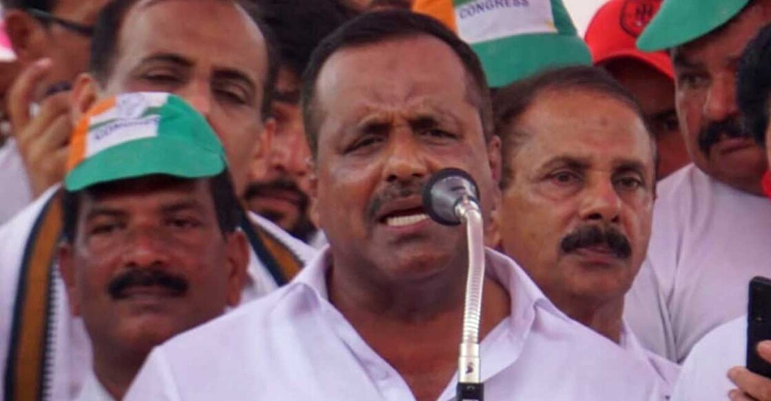 Karnataka Congress leader UT Khader. Photo courtesy: Twitter/UT Khader