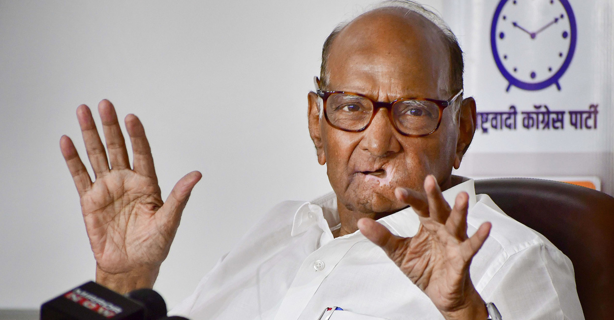 PTI05_02_2023_000077A Sharad Pawar. File photo: PTI