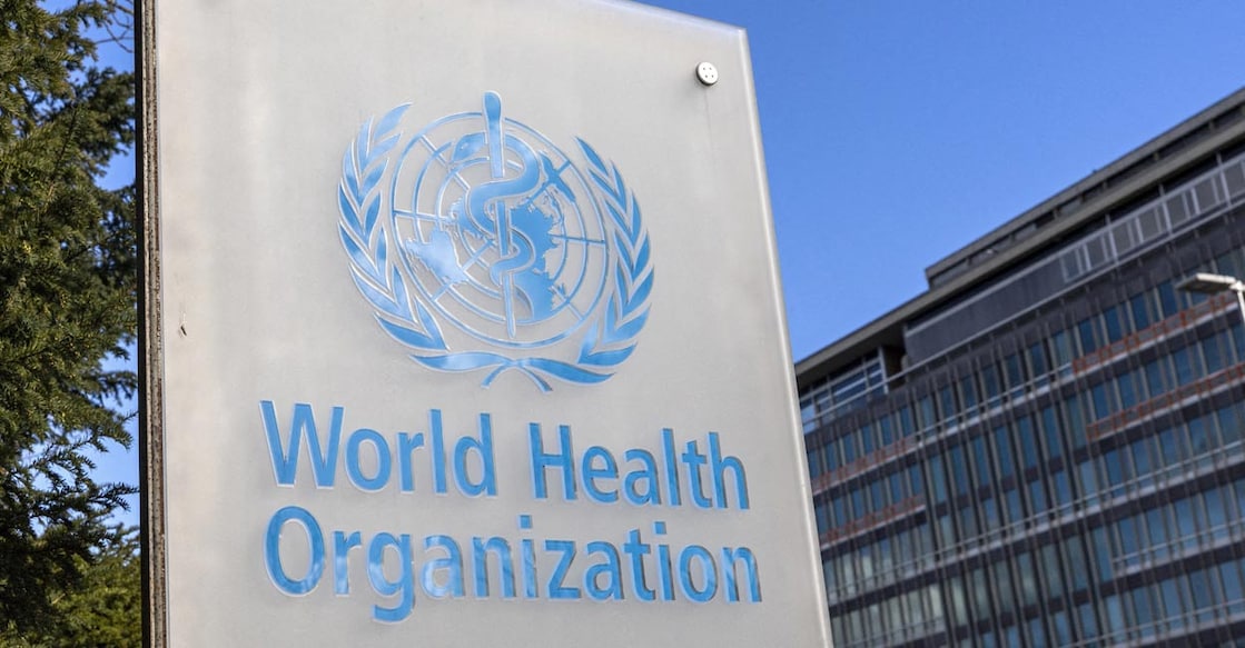 The World Health Organisation (WHO) logo. Photo: REUTERS/Denis Balibouse/File Photo