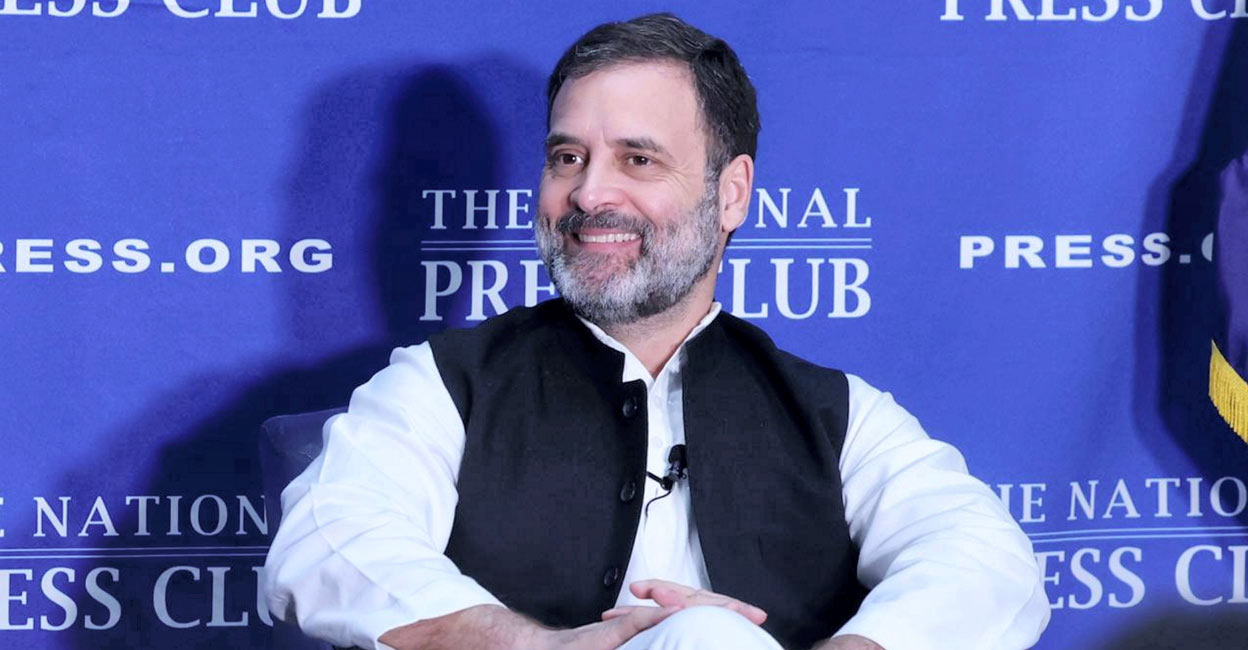 Rahul Gandhi. Photo: PTI