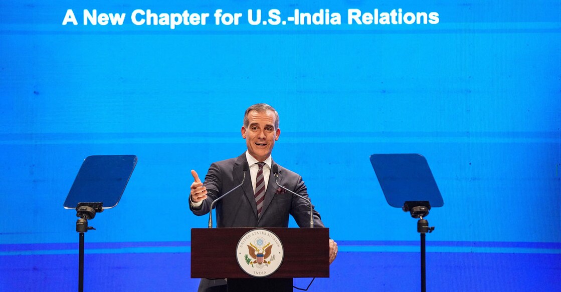 US Ambassador Eric Garcetti. Photo: PTI