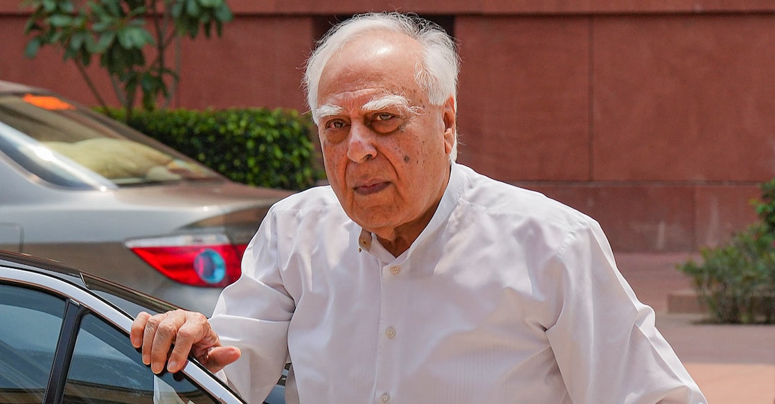  Rajya Sabha MP Kapil Sibal. Photo: PTI