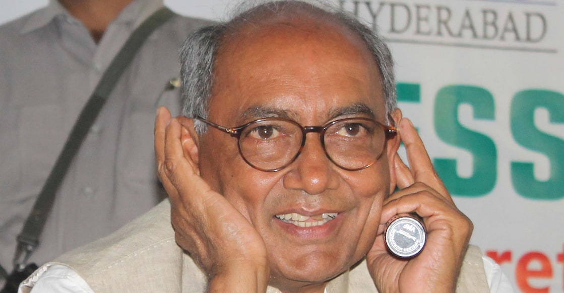  Digvijaya Singh. Photo: IANS