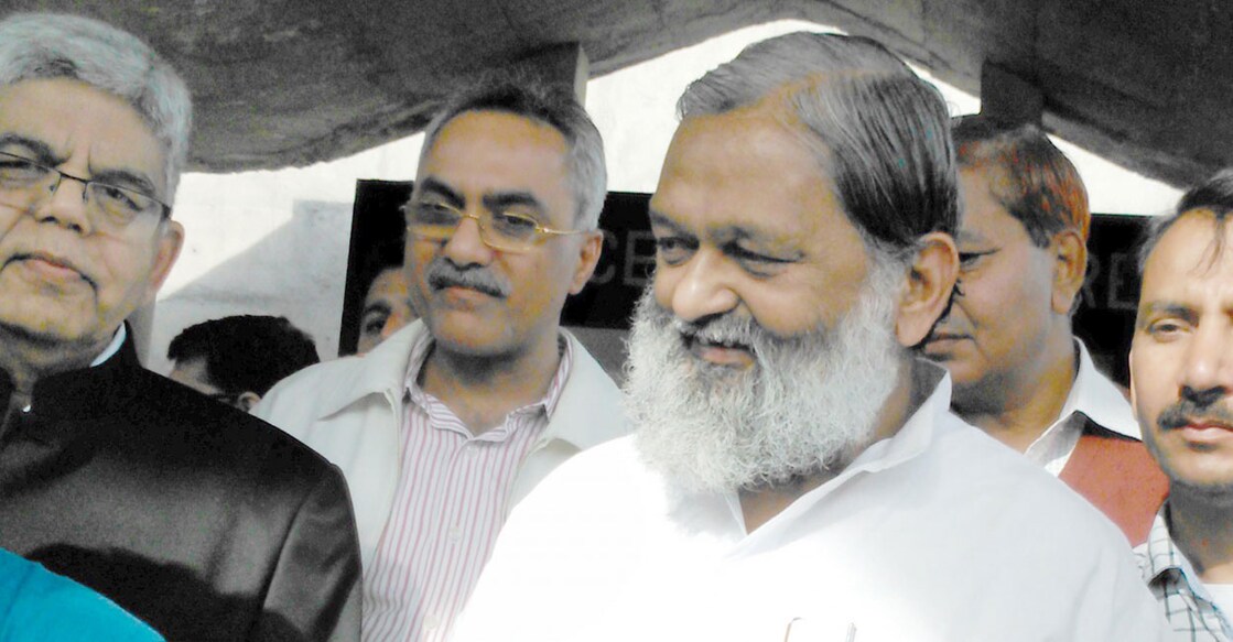 Haryana Home Minister Anil Vij highlighted he was informed about Monday’s communal violence in Nuh hours after clashes first erupted. Photo: IANS