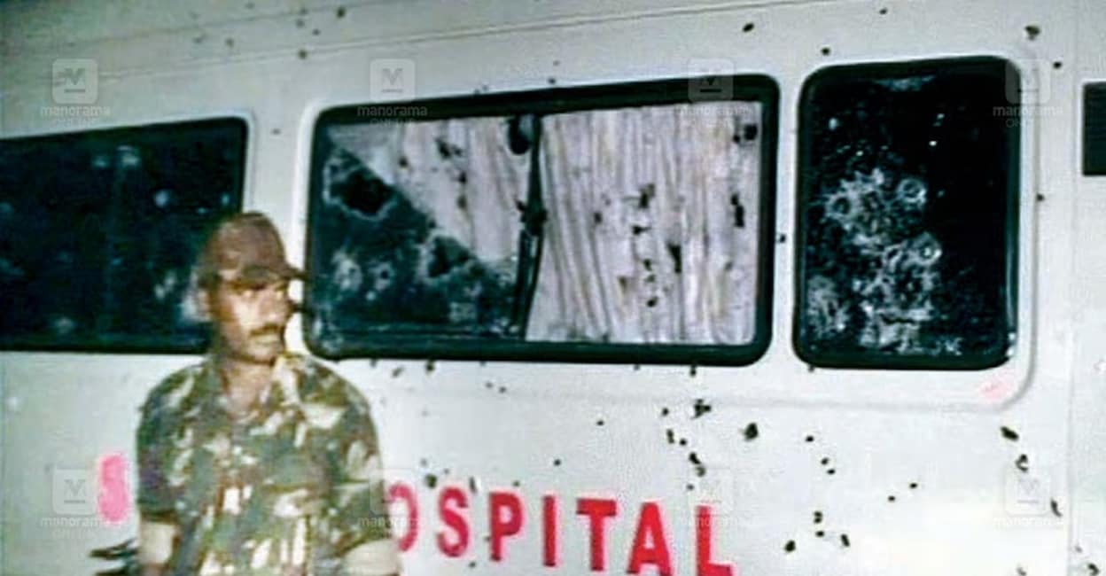 veerappan-story-add-5 The ambulance in which Veerappan was killed. Photo: PTI