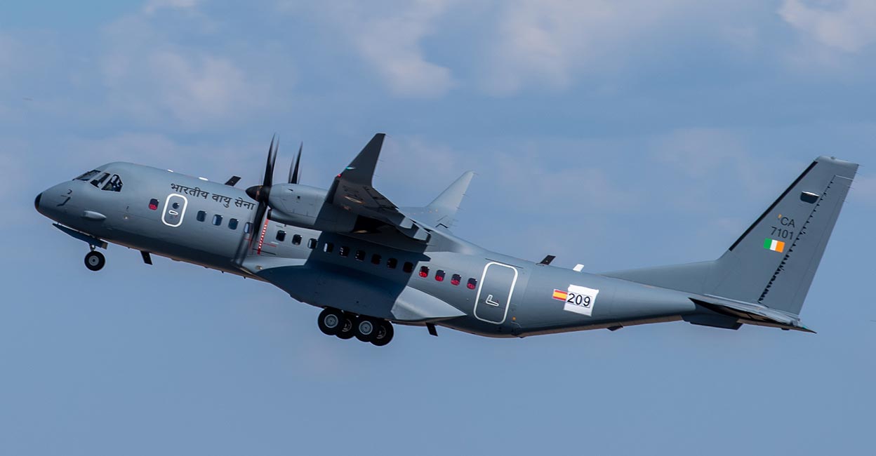 Airbus In September 2021, the defence ministry signed a Rs 21,935-crore deal with Airbus Defence and Space for 56 C295 planes. Photo: Airbus