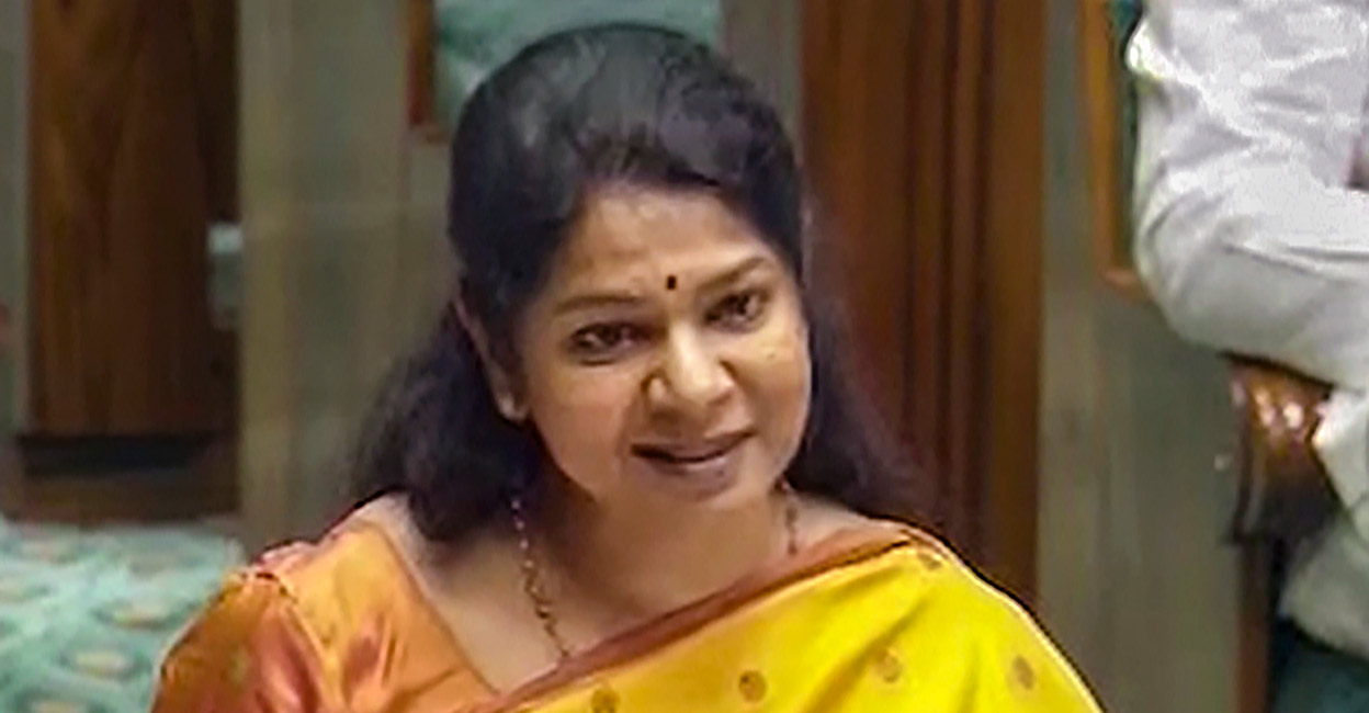 PTI09_20_2023_000080B Kanimozhi. Photo: PTI