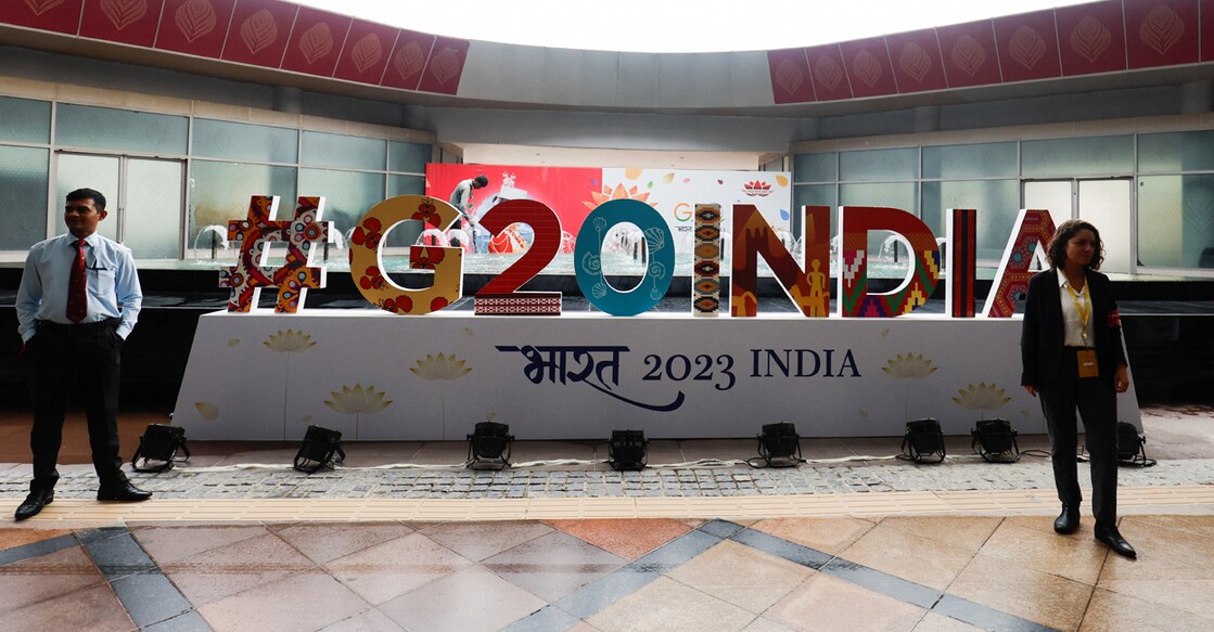 G20-SUMMIT A general view of the venue for the G20 summit in New Delhi, India. Photo: Reuters/Amit Dave