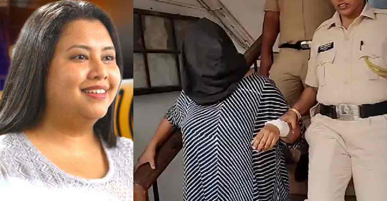 Suchana Seth, CEO of Bengaluru-based The Mindful AI Lab, who is accused of killing her son, being brought to Mapusa Court in North Goa, Tuesday, Jan. 9, 2024. Photo: PTI