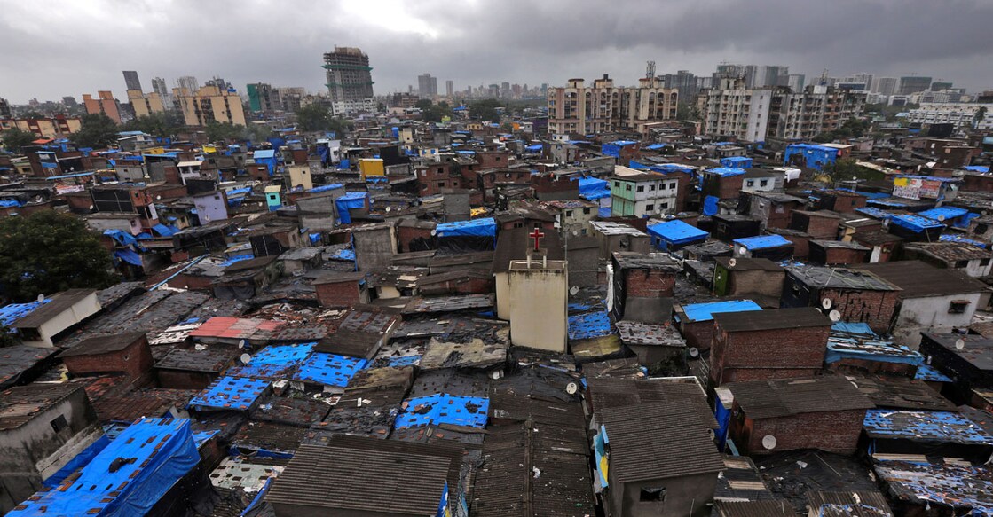 A general view of Dharavi, one of Asia's largest slums, in Mumbai. Photo: Reuters
