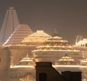Religious spectacle to mark Ayodhya Ram temple consecration on Monday