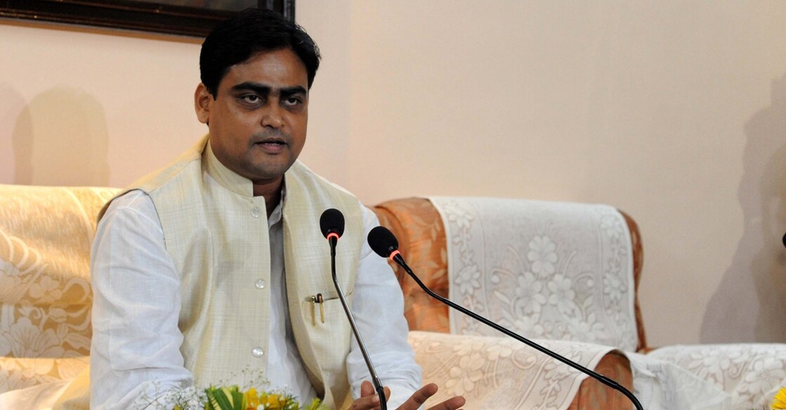 Kolkata: Minister of State, Ports, Shipping & Waterways, Shantanu Thakur addressing Press conference at Syama Prasad Mookerjee Port Guest House in Kolkata on Monday, September 06, 2021. (Photo: IANS) Minister of State, Ports, Shipping & Waterways, Shantanu Thakur. Photo: IANS
