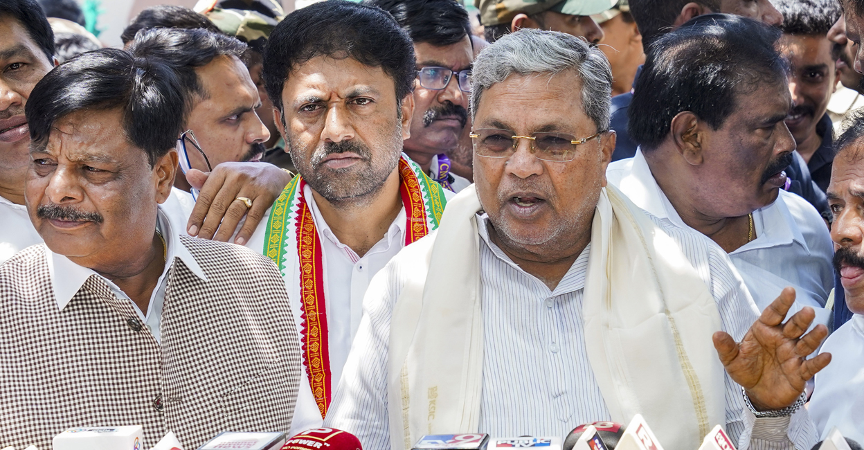 Karnataka Chief Minister Siddaramaiah. File Image: PTI