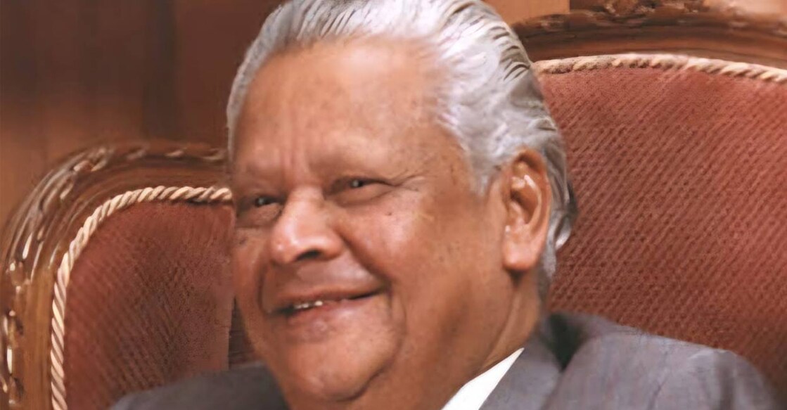T P Gopalan Nambiar. Photo: Shashi Tharoor/ X. 