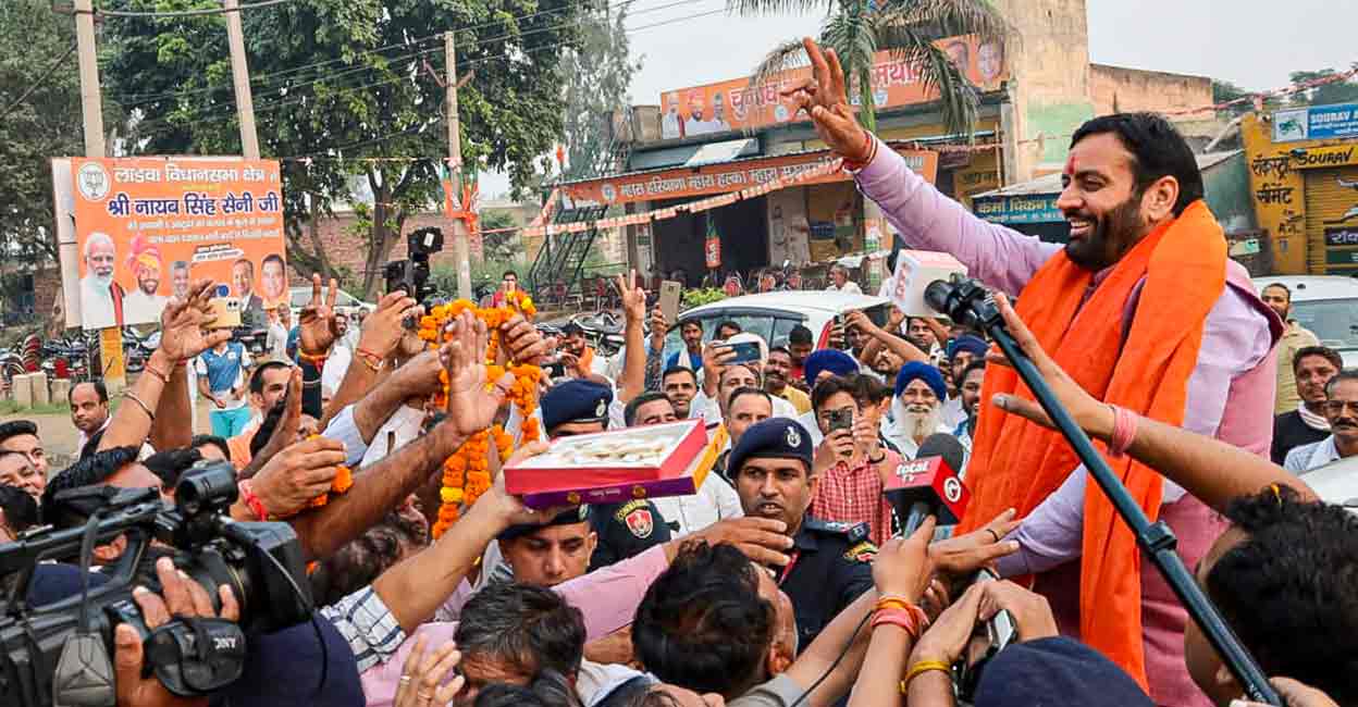 BJP likely to reward Nayab Singh Saini with another term after hat-trick win