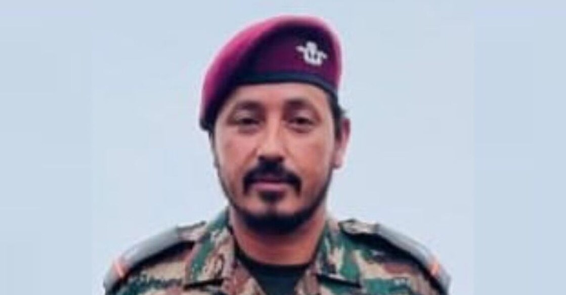 Naib Subedar Rakesh Kumar. Photo: X