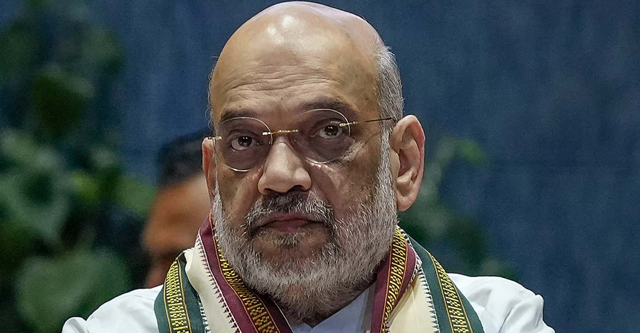 Union Home Minister Amit Shah. Photo: PTI