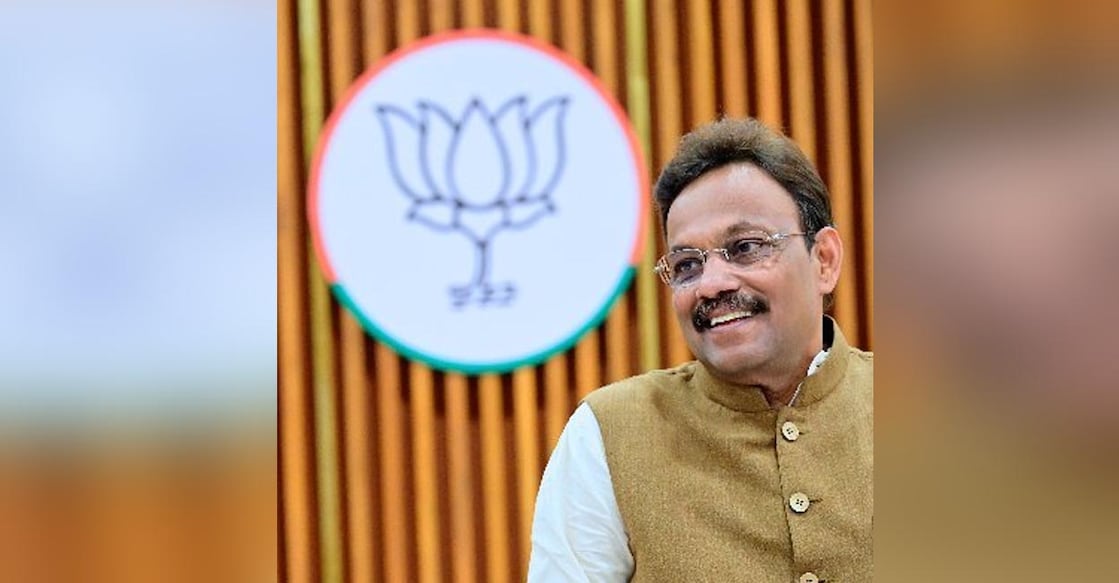 BJP National General Secretary Vinod Tawde. Photo: @TawdeVinod/X