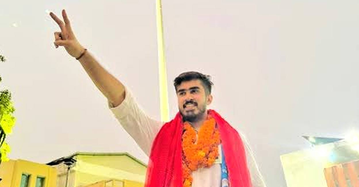 Rounak Khatri. Photo: @SauravS_13/ X. 