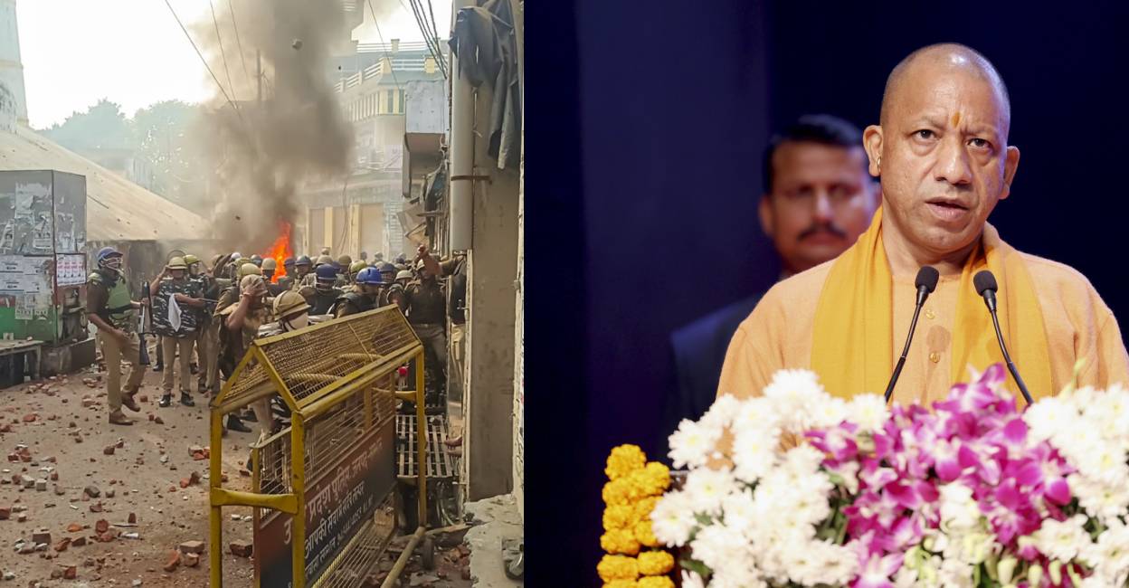 Violence broke out during a second survey of the Jama Masjid, claimed to be originally the site of an ancient Hindu temple. Photo: PTI