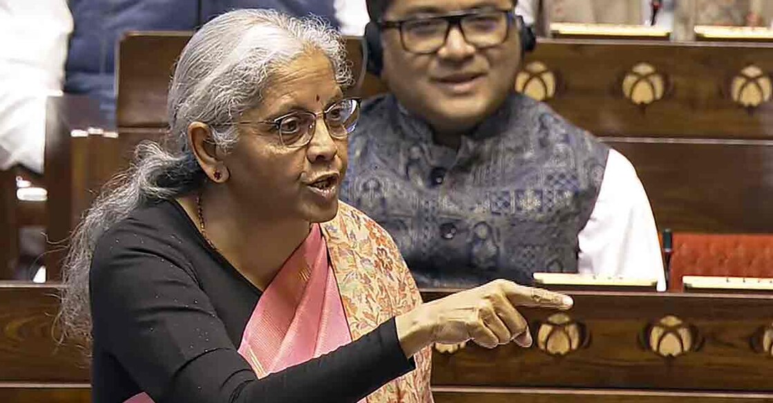 Finance Minister Nirmala Sitharaman. Photo: Manorama