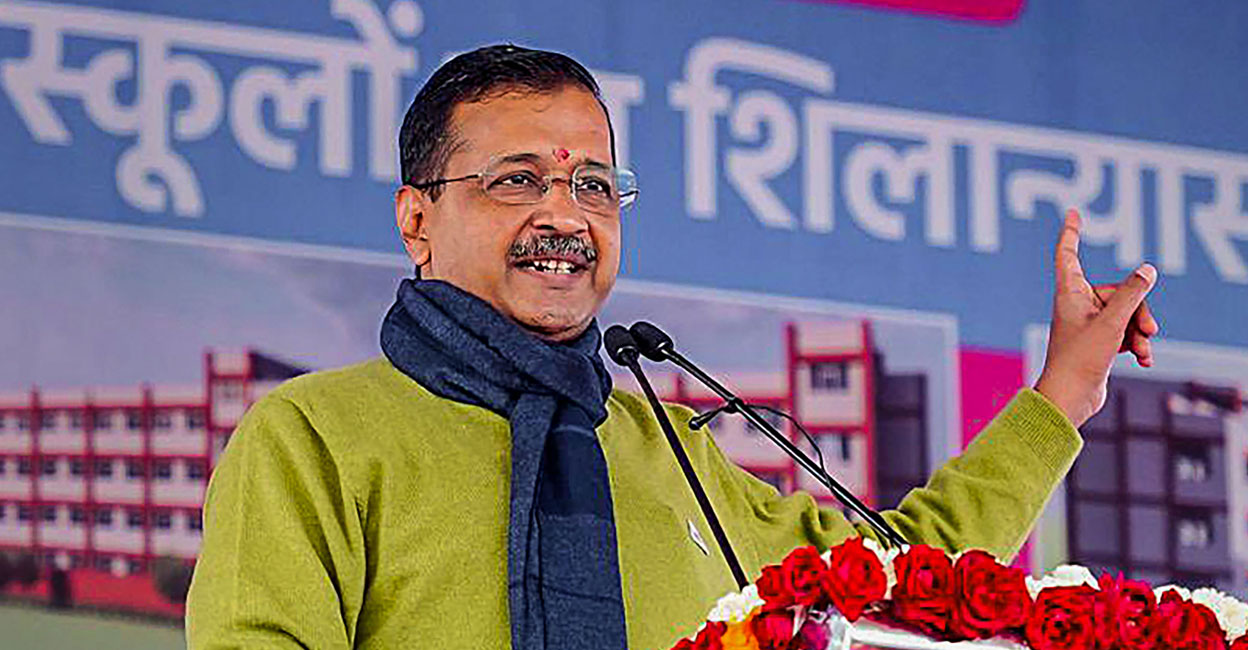 kejriwal-ls The Delhi CM praised also the Bhagwant Mann government, saying it did a "lot of work" in the past two years. File Photo: PTI.